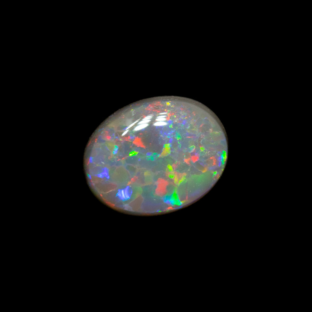 0.56 ct dark opal 6.5x5.1x2.4mm