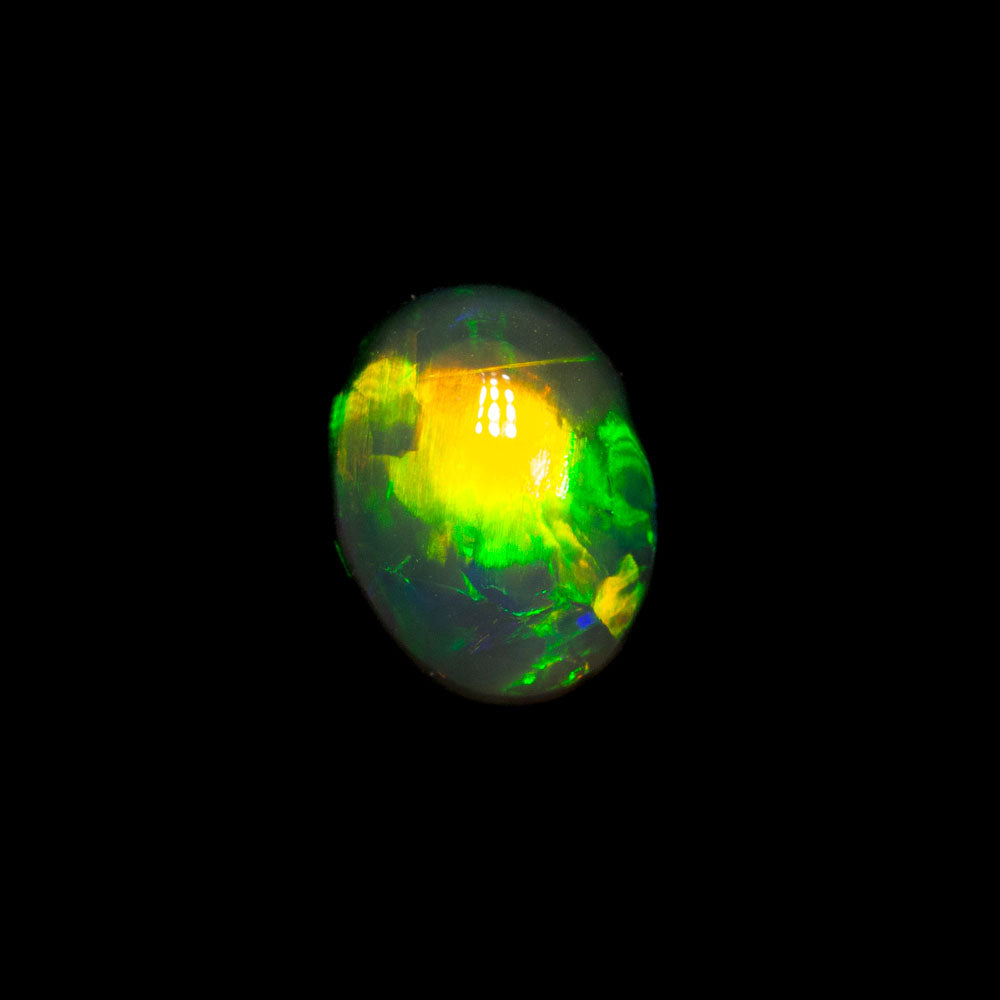 0.57 ct black opal 5.9x4.7x3.2mm