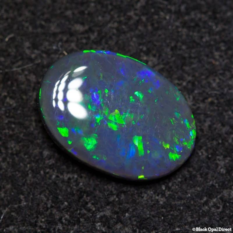 0.57ct black opals