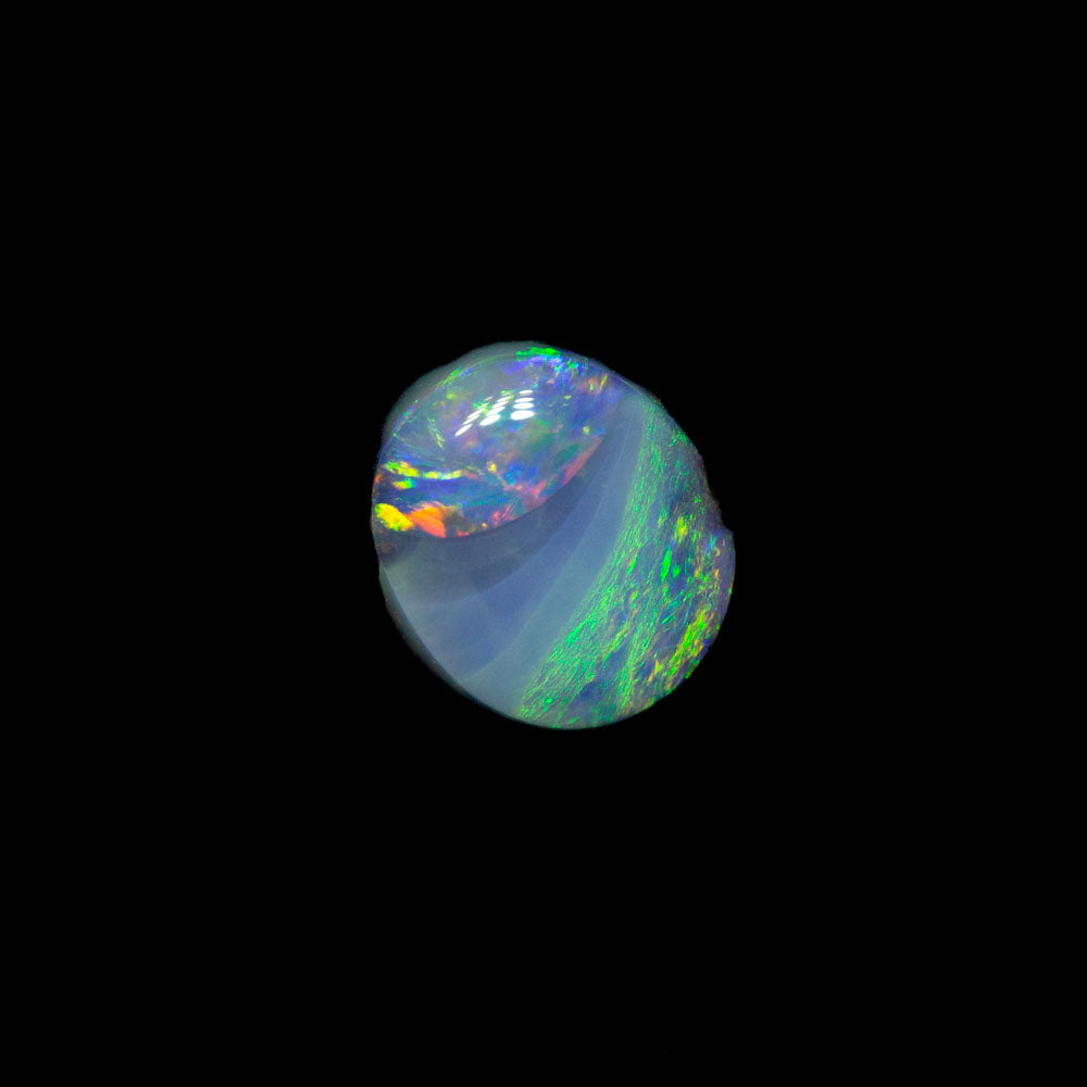 0.58 ct boulder opal 5.3x4.7x2.6mm