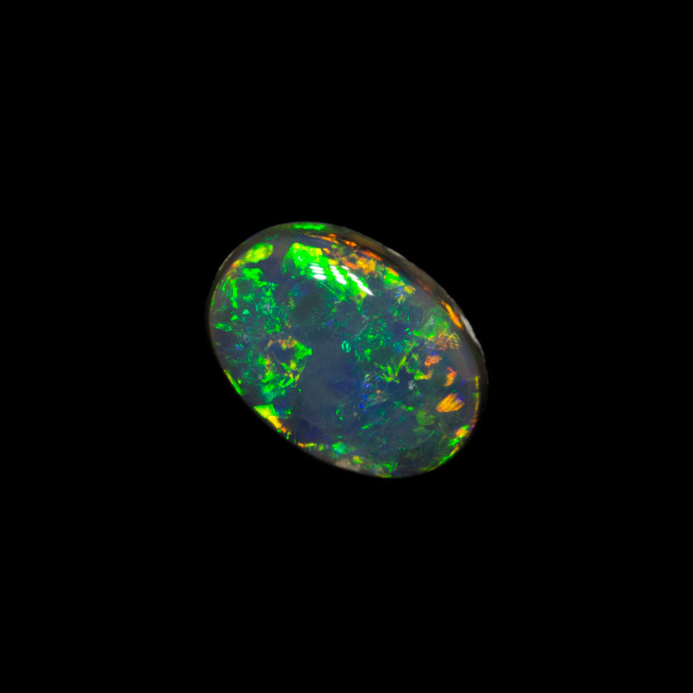 0.62 ct black opal 6.9x5x2.6mm