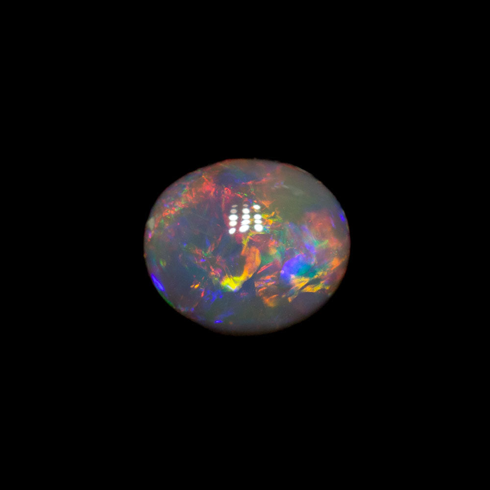 0.63 ct gem dark opal 5.7x5x3.4mm