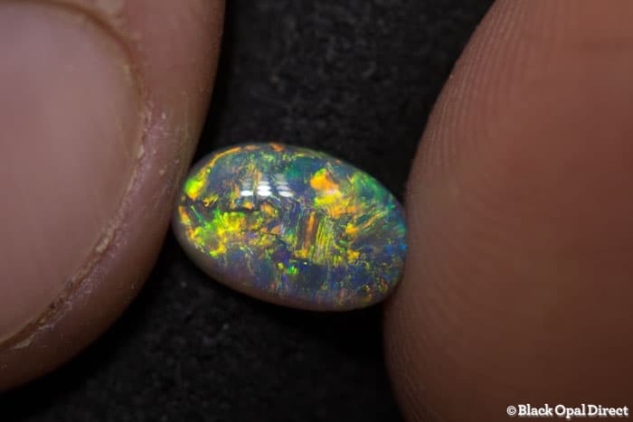 0.65 ct crystal opal 8x5x2mm