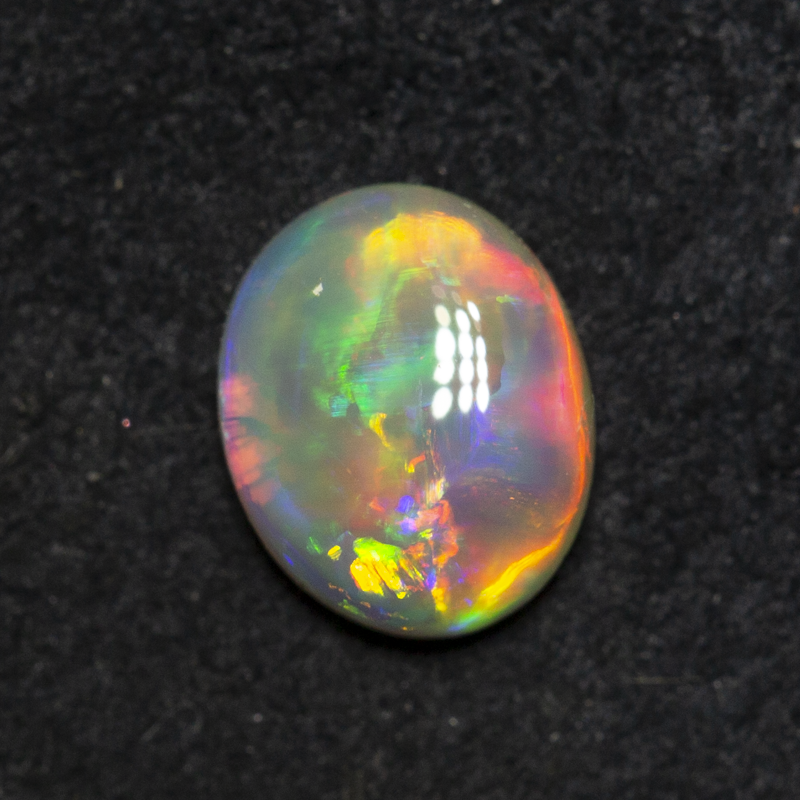 0.66 ct crystal opal 7x5.7x2.6mm