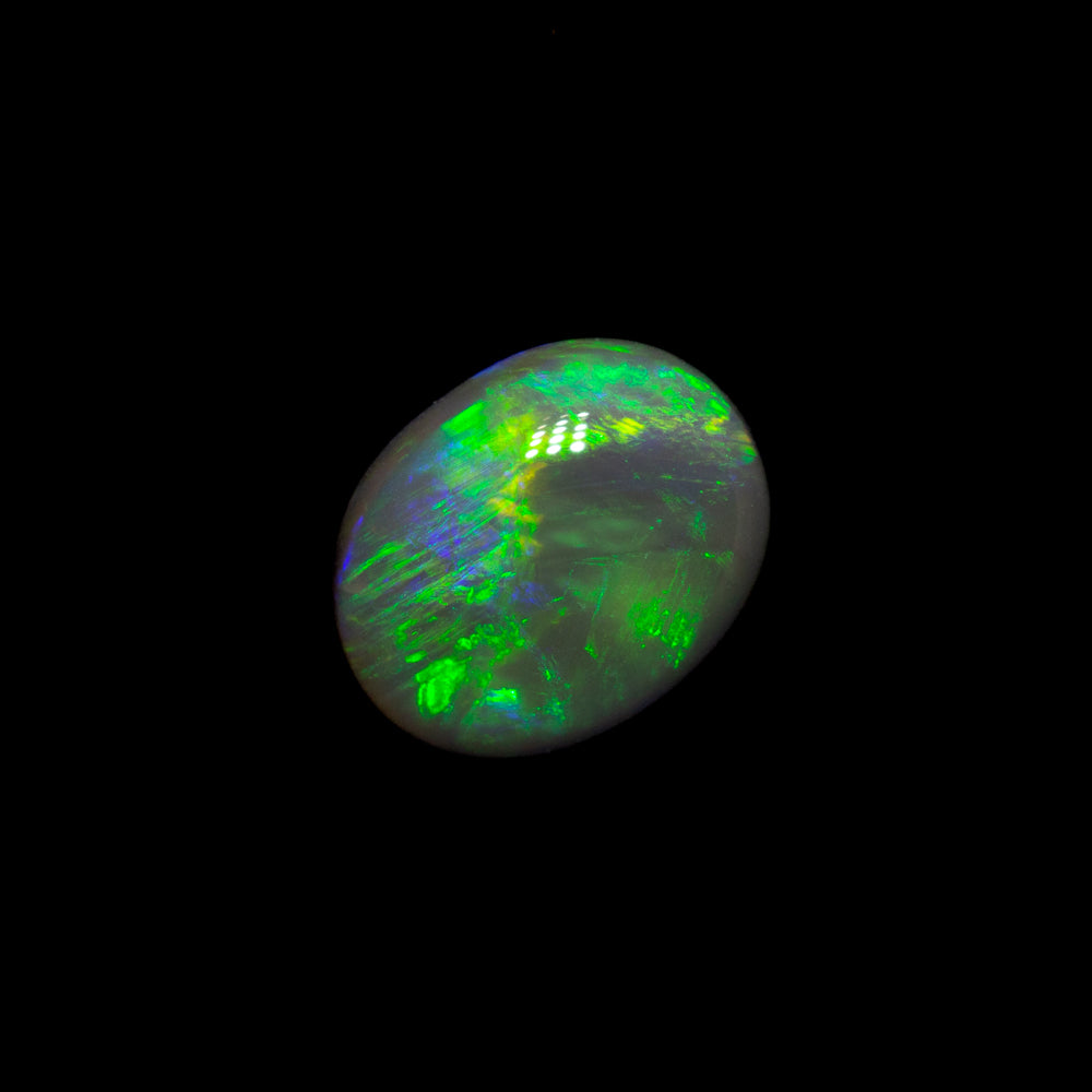0.67 ct black opal 6.7x5.3x3mm