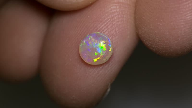0.68 ct crystal opal 6x6x2.5mm