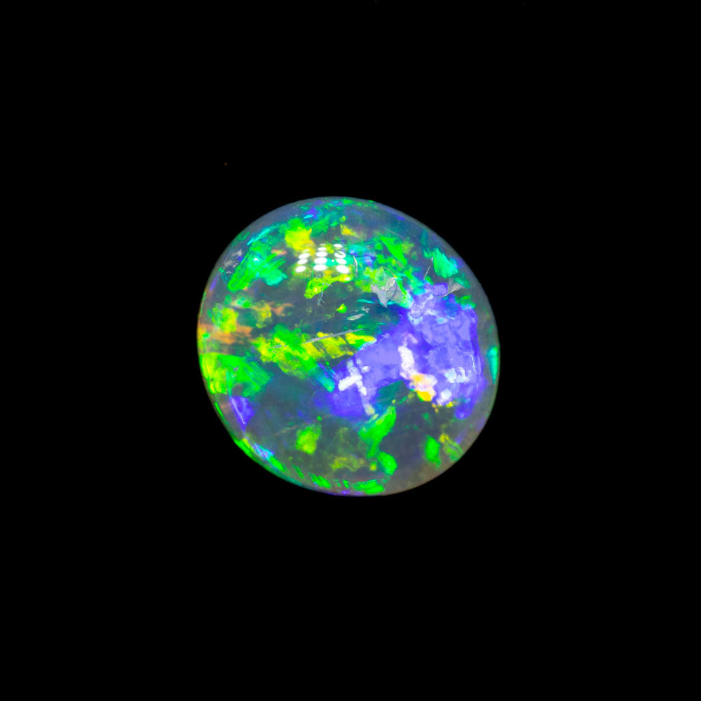 0.69 ct crystal opal 7.1x6.6x2.2mm