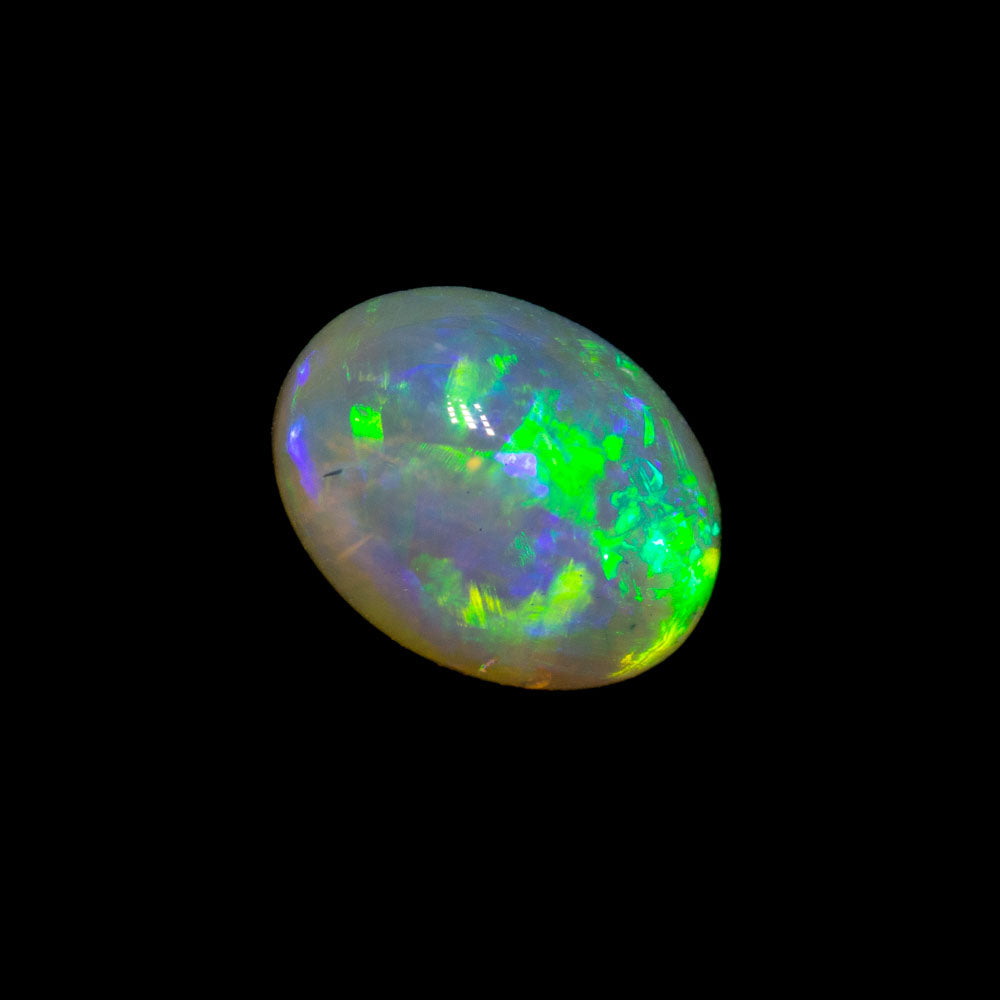 0.70 ct dark crystal opal 7.7x6x2.5mm