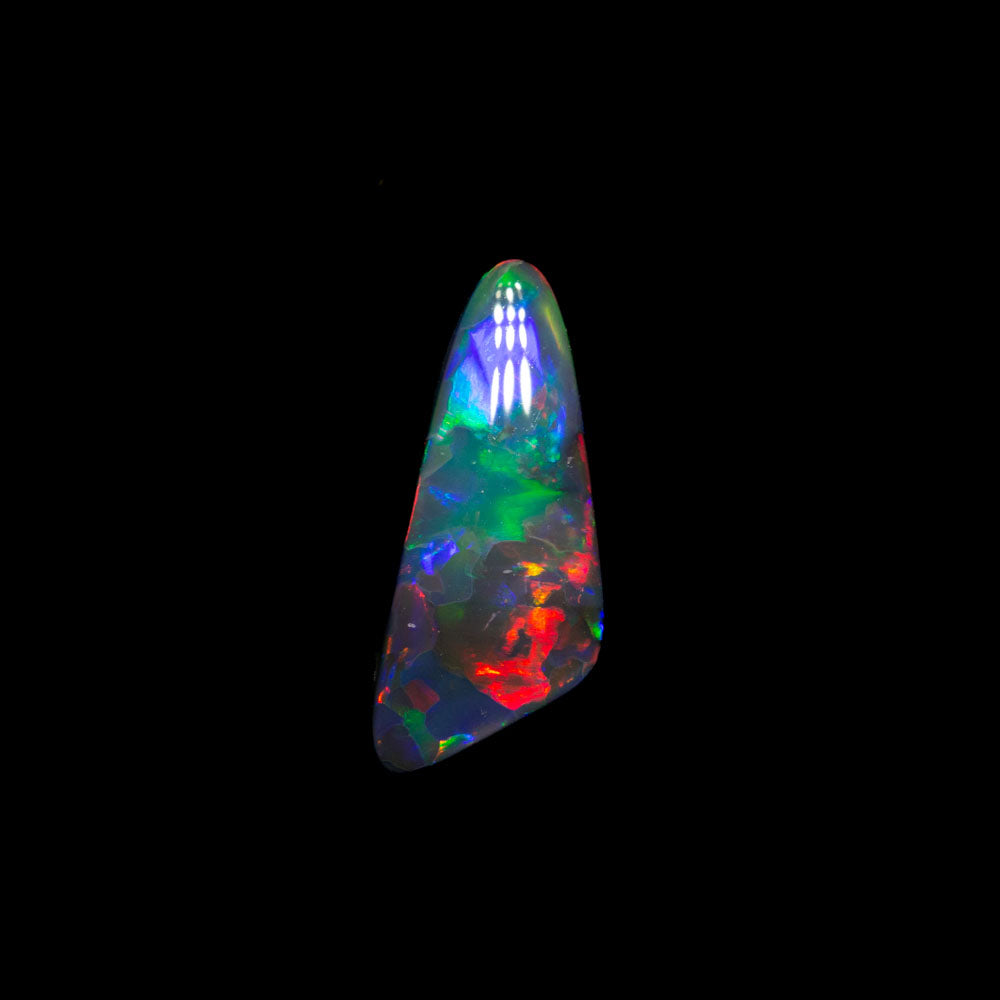 0.71 ct black opal 10.2x4.3x2.6mm