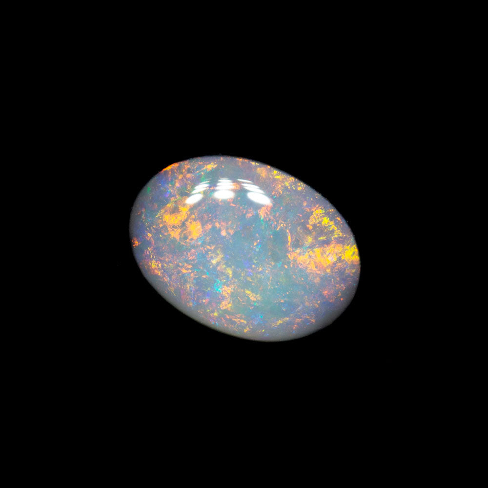 0.71 ct dark opal 7.2x5.2x2.7mm