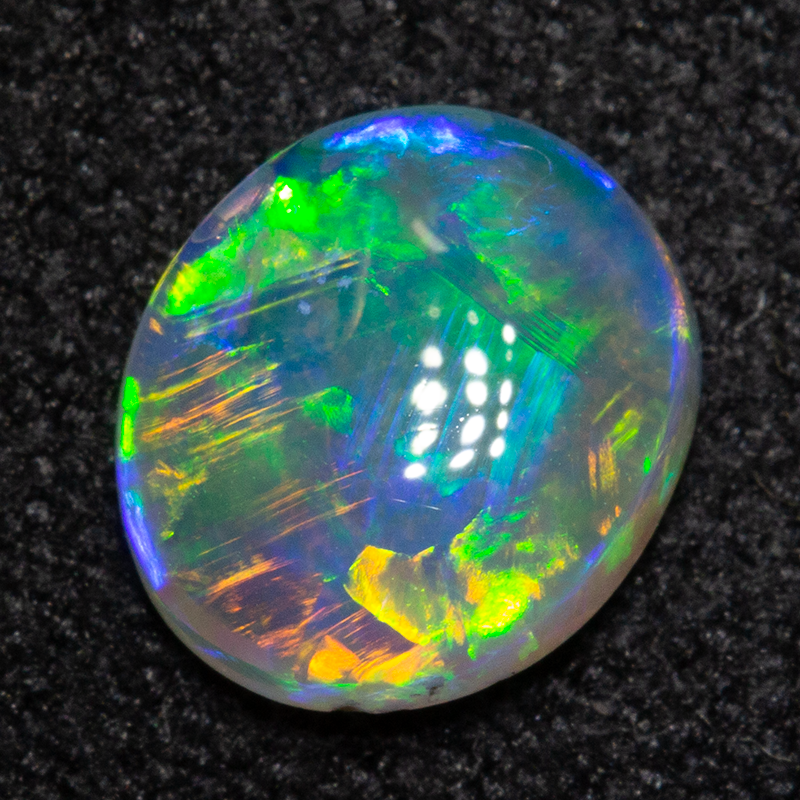 0.72 ct crystal opal 7.2x6.2x2.7mm