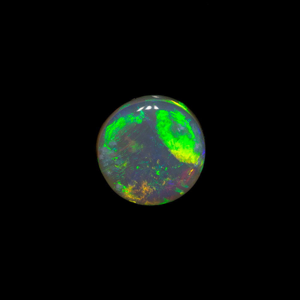 0.72 ct dark opal 6.2x6.1x2.7mm