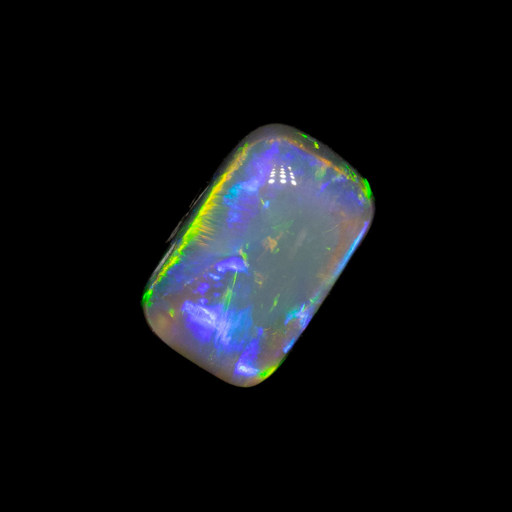 0.72 ct dark opal 6.4x4.1x3.2mm