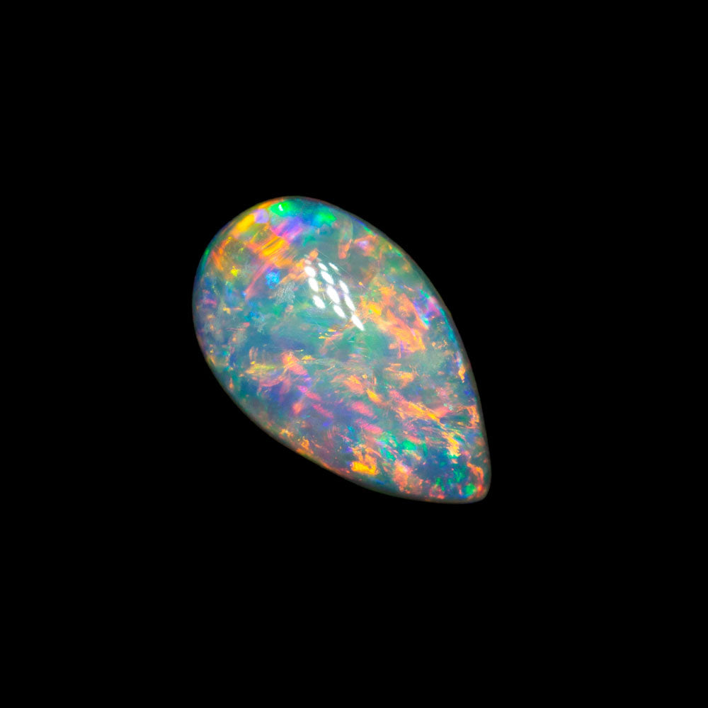0.74 ct double-sided crystal opal 9x5.4x2.4mm