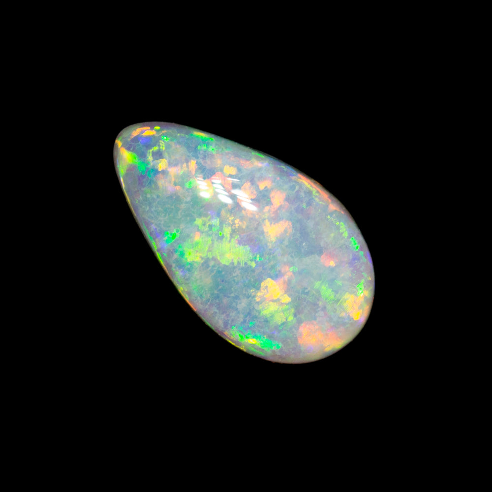 0.74 ct white opal 8.7x5x2.8mm