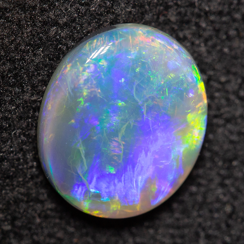 0.75 ct crystal opal 7.6x6.5x2.2mm