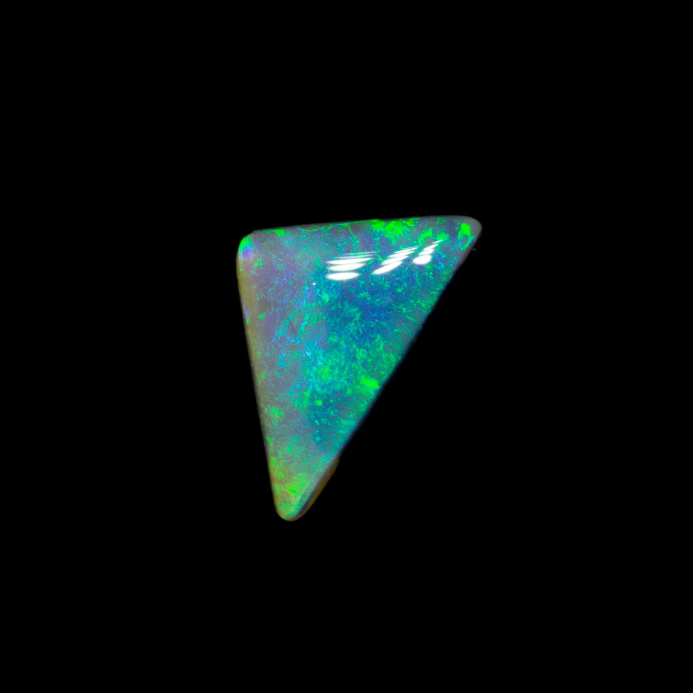 0.76 ct dark opal 9.9x5.7x2.6mm