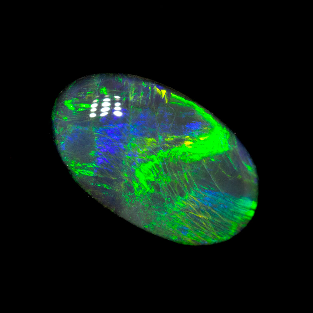 0.78 ct black opal 9.1x5.6x2.4mm