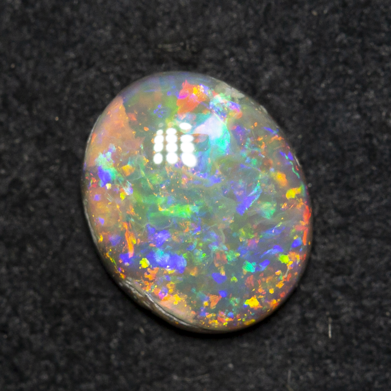 0.79 ct crystal opal 7.7x6.3x2.6mm