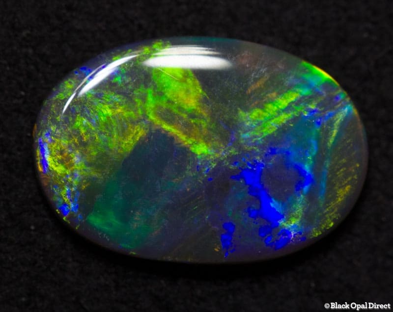 0.80ct black opal