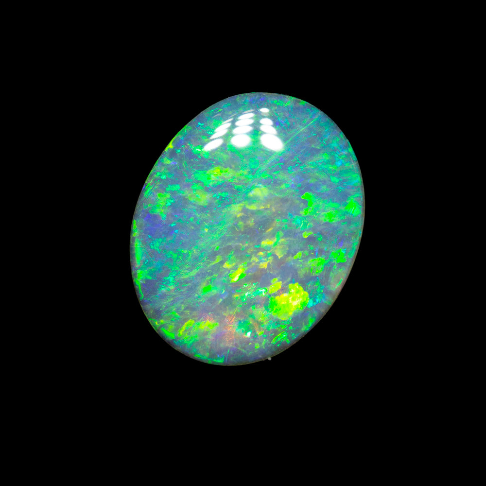 0.82 ct crystal opal 9.4x7.5x1.7mm