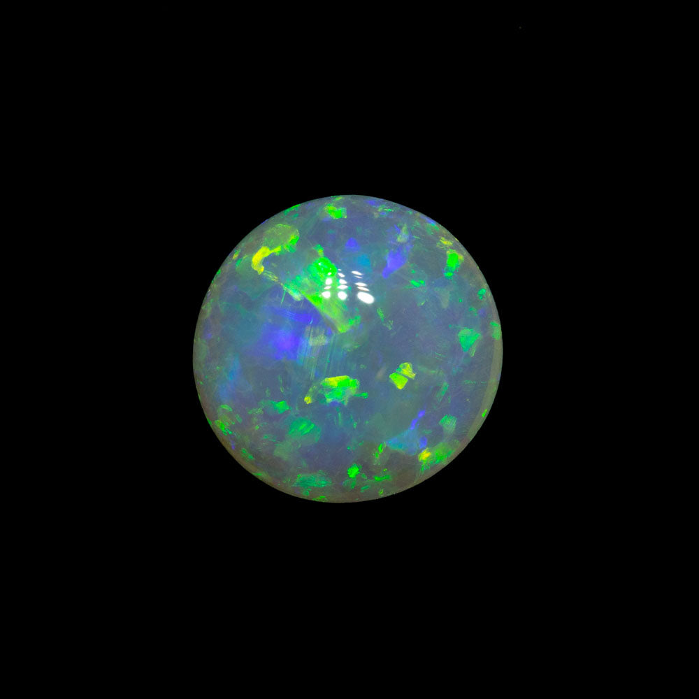 0.81 ct crystal opal 7.5x7.3x2.5mm