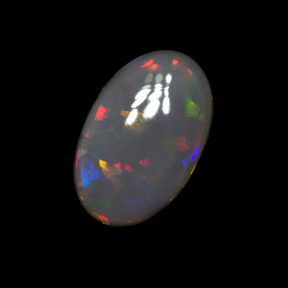 0.83 ct black opal 9.6x6.2x2mm