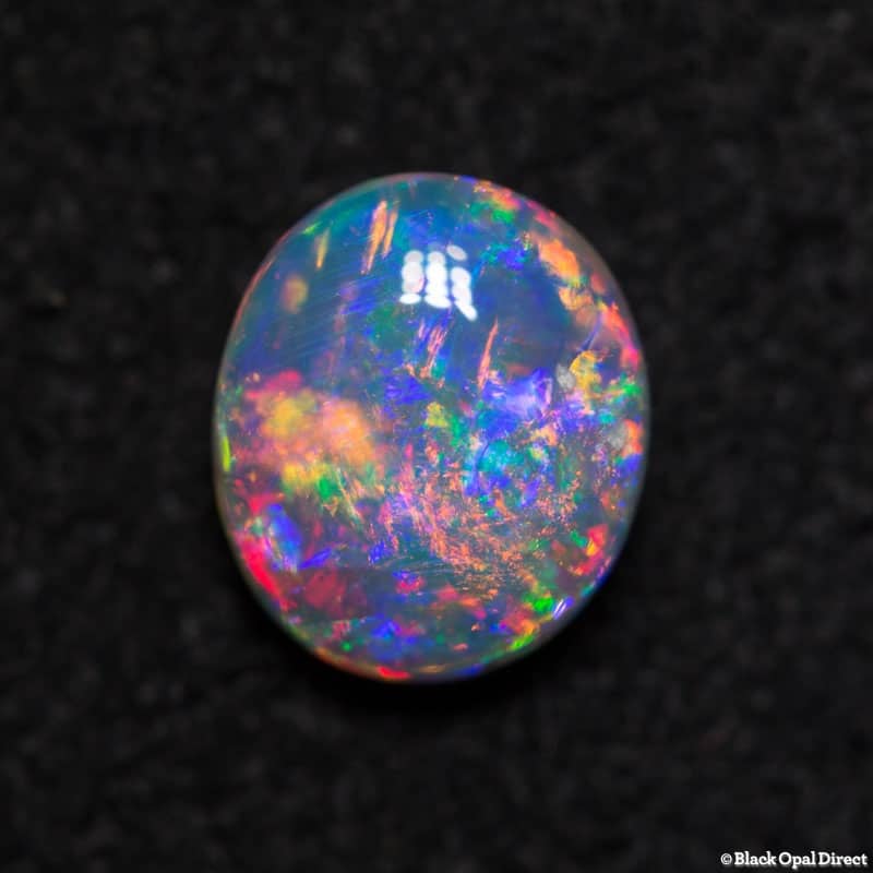 0.85 ct gem crystal opal 7x6x3mm