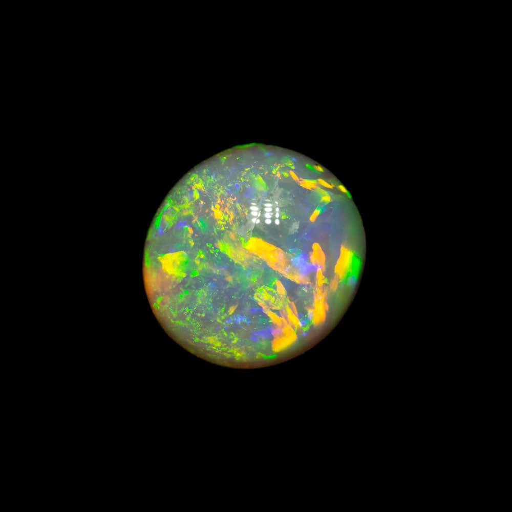 0.88 ct crystal opal 6.7x6.2x3.6mm