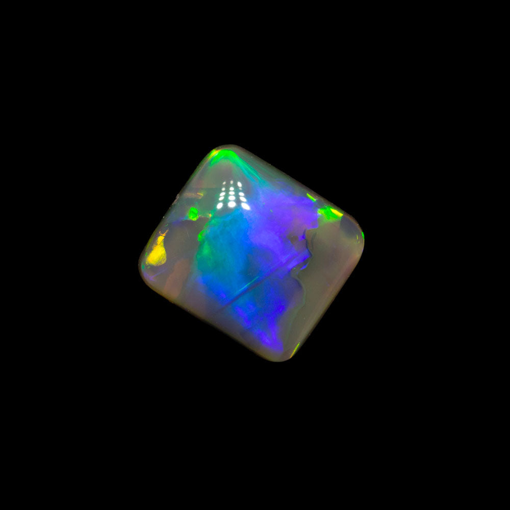 0.89 ct dark crystal opal 6.7x6.1x2.7mm
