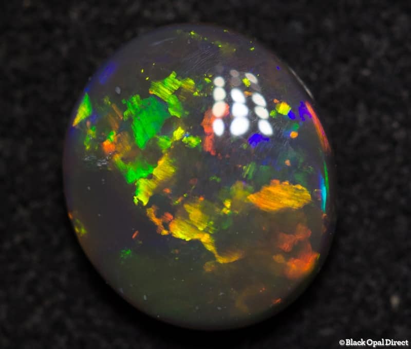 0.90ct black opal
