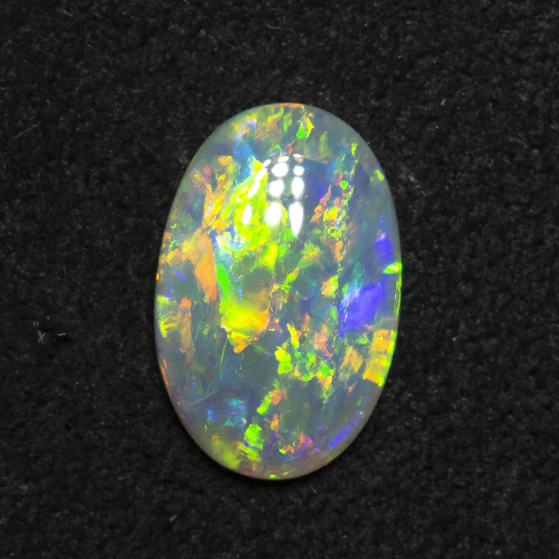 0.91 ct crystal opal 9.7x6.3x2.2mm