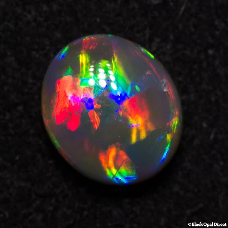 0.91 ct gem crystal opal 7x6x3mm