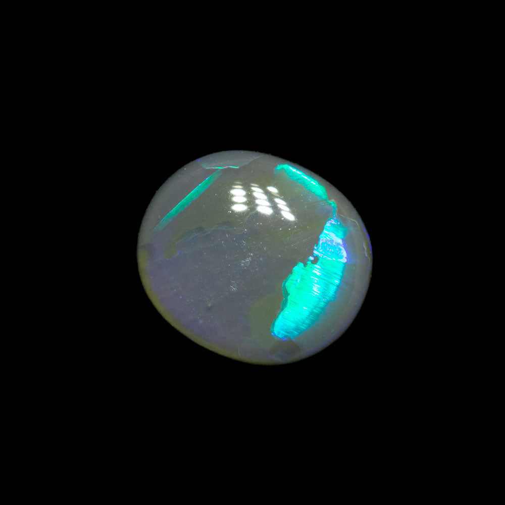 0.92 ct dark opal 7.2x6.2x3mm