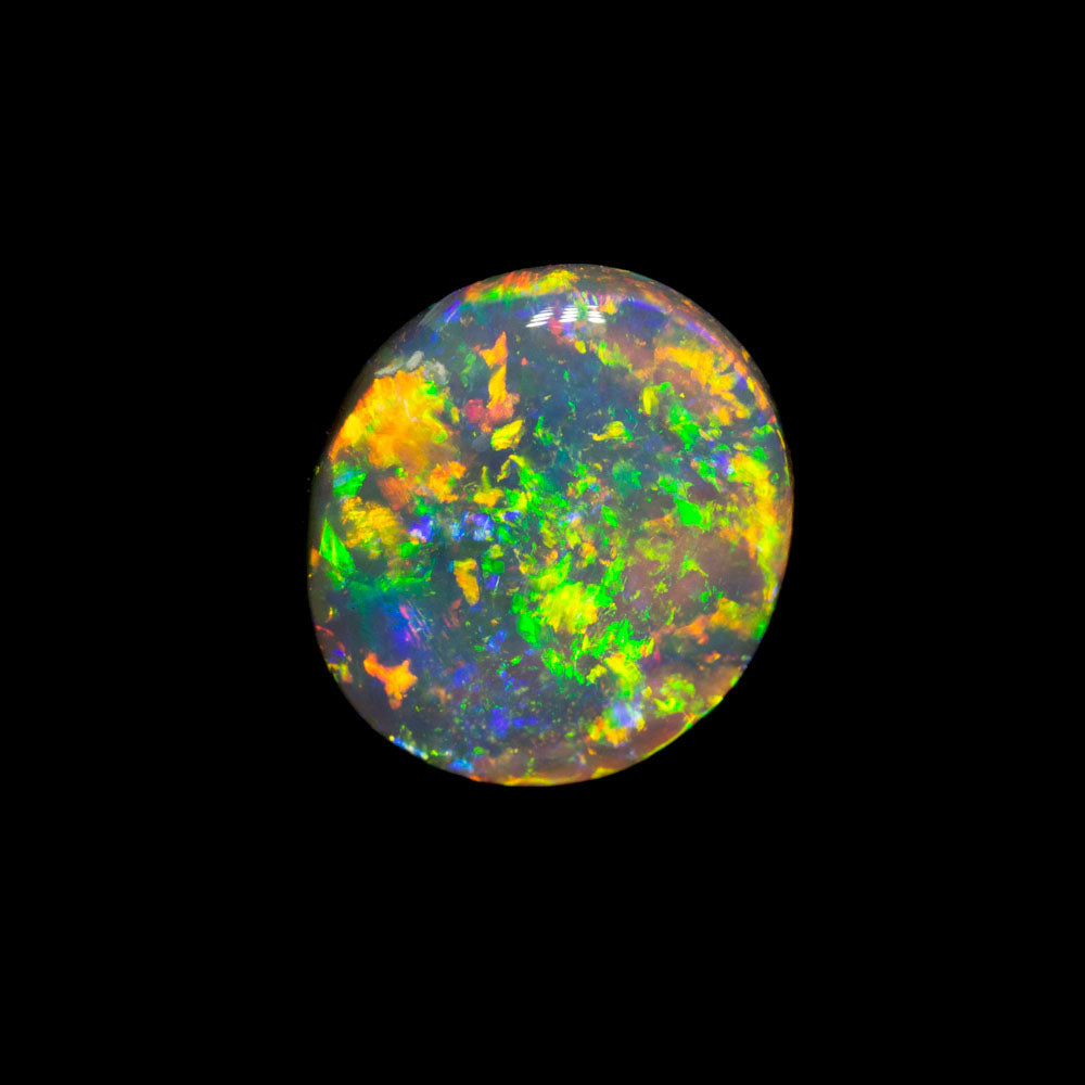 0.93 ct crystal opal 8.4x7.6x2.3mm