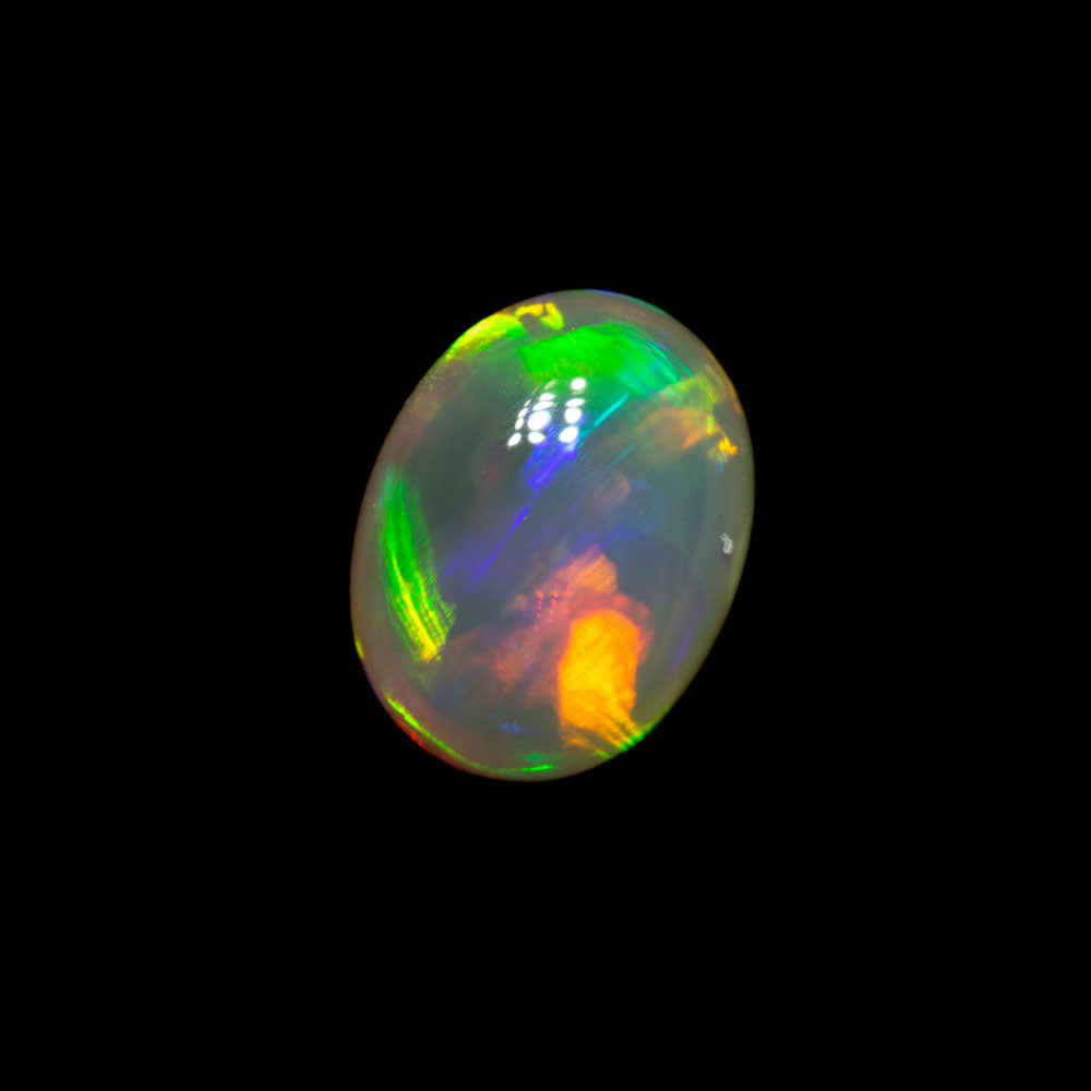 0.93 ct double-sided gem crystal opal 7.5x5.7x3.7mm
