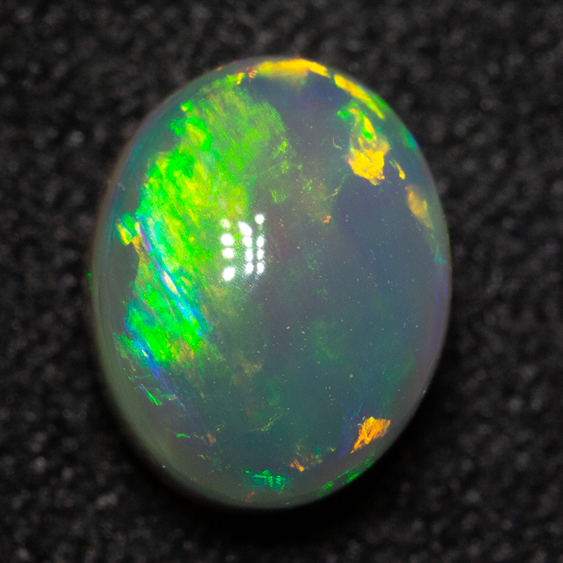 0.95 ct gem crystal opal 7x5.5x4mm
