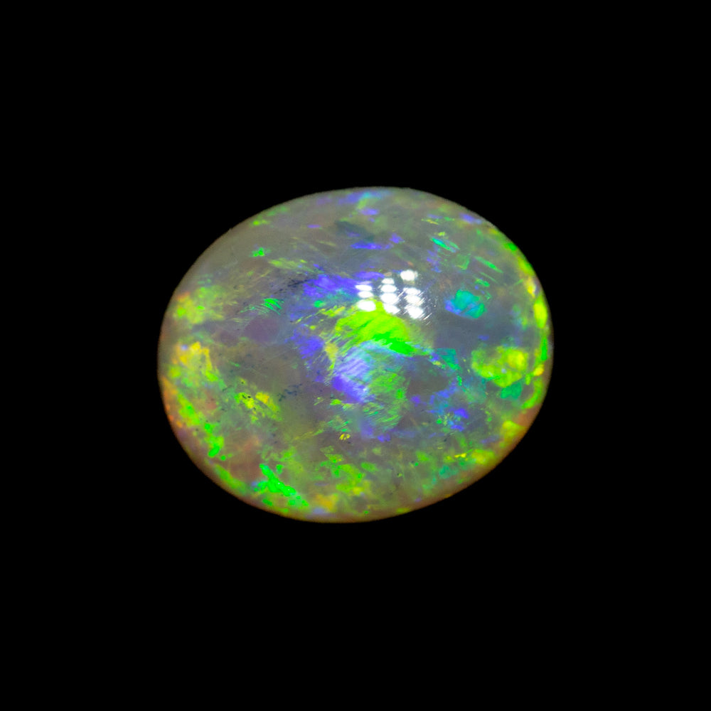 0.95 ct crystal opal 7.6x6.3x3.3mm