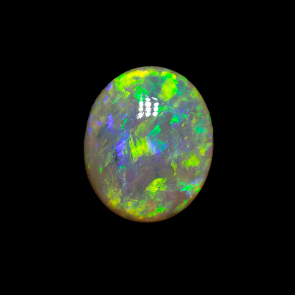 0.95 ct crystal opal 7.6x6.3x3.3mm