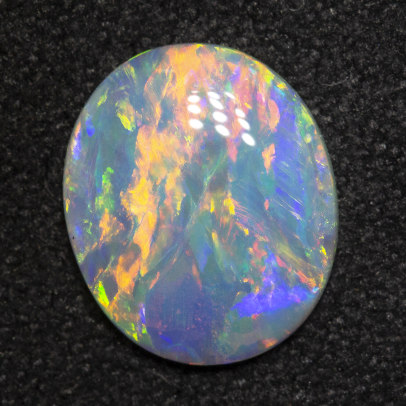 0.97 ct crystal opal 9.4x7.9x1.9mm