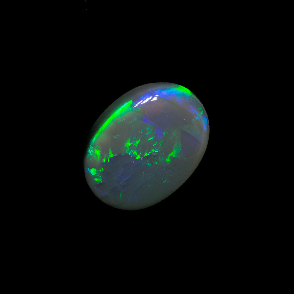 0.97 ct black opal 8.1x6.1x2.8mm