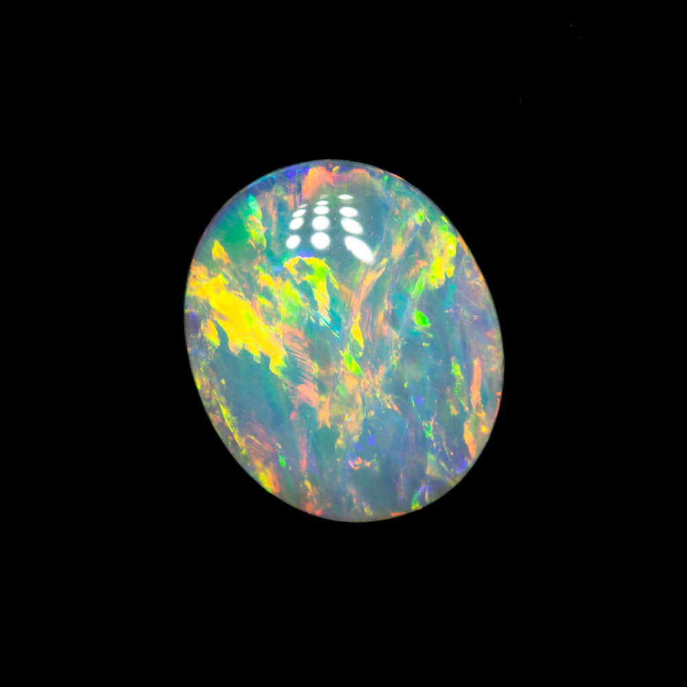 0.97 ct crystal opal 9.4x7.9x1.9mm