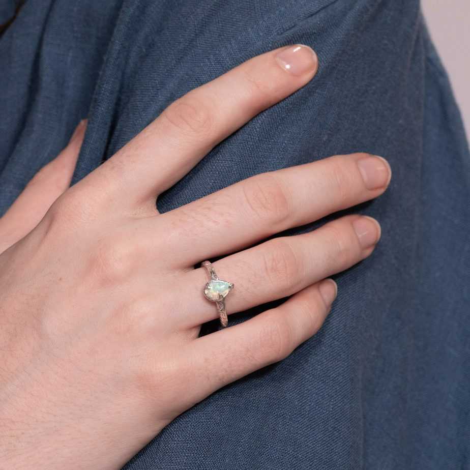 Kindred Crystal Opal Ring Sterling