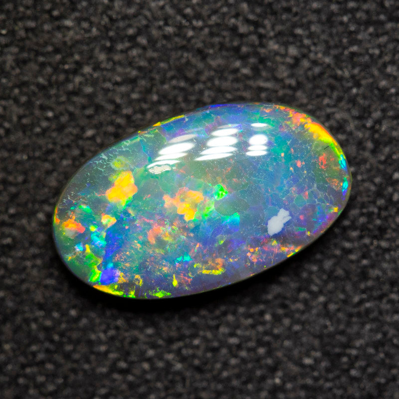 1.00 ct black opal 9.8x5.8x2.8mm