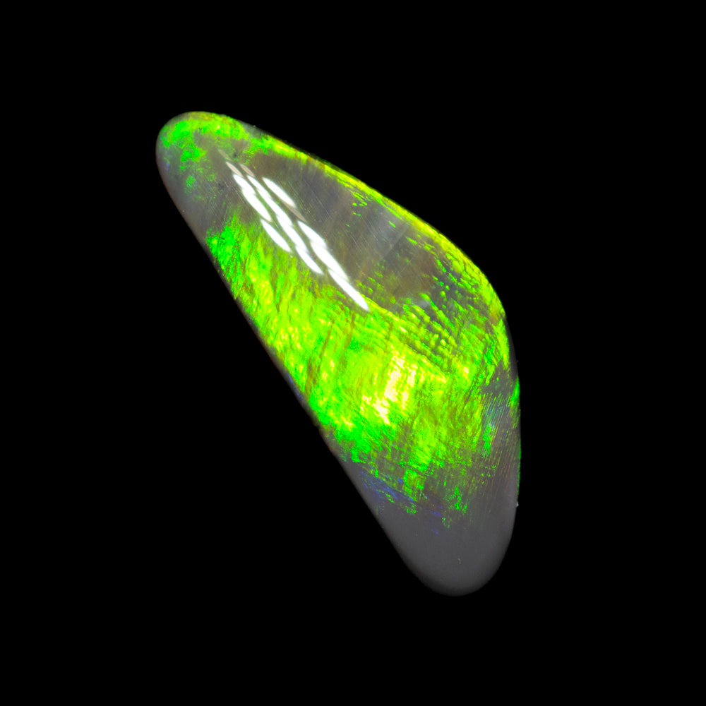 1.00 ct black opal 12.5x5.1x2.7mm