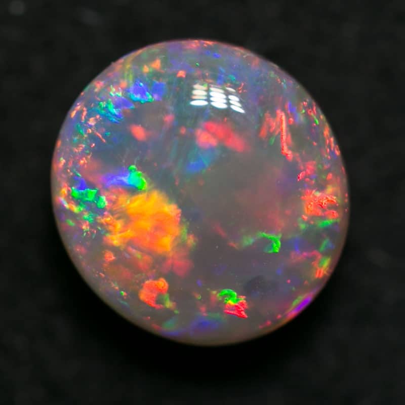 1.01 ct double sided gem crystal opal 6.2x5.8x5mm