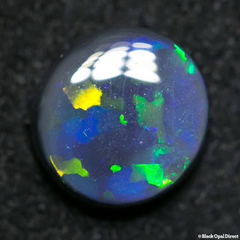 1.03 ct black opal 7.5x7x3mm