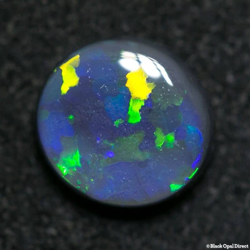 1.03 ct black opal 7.5x7x3mm