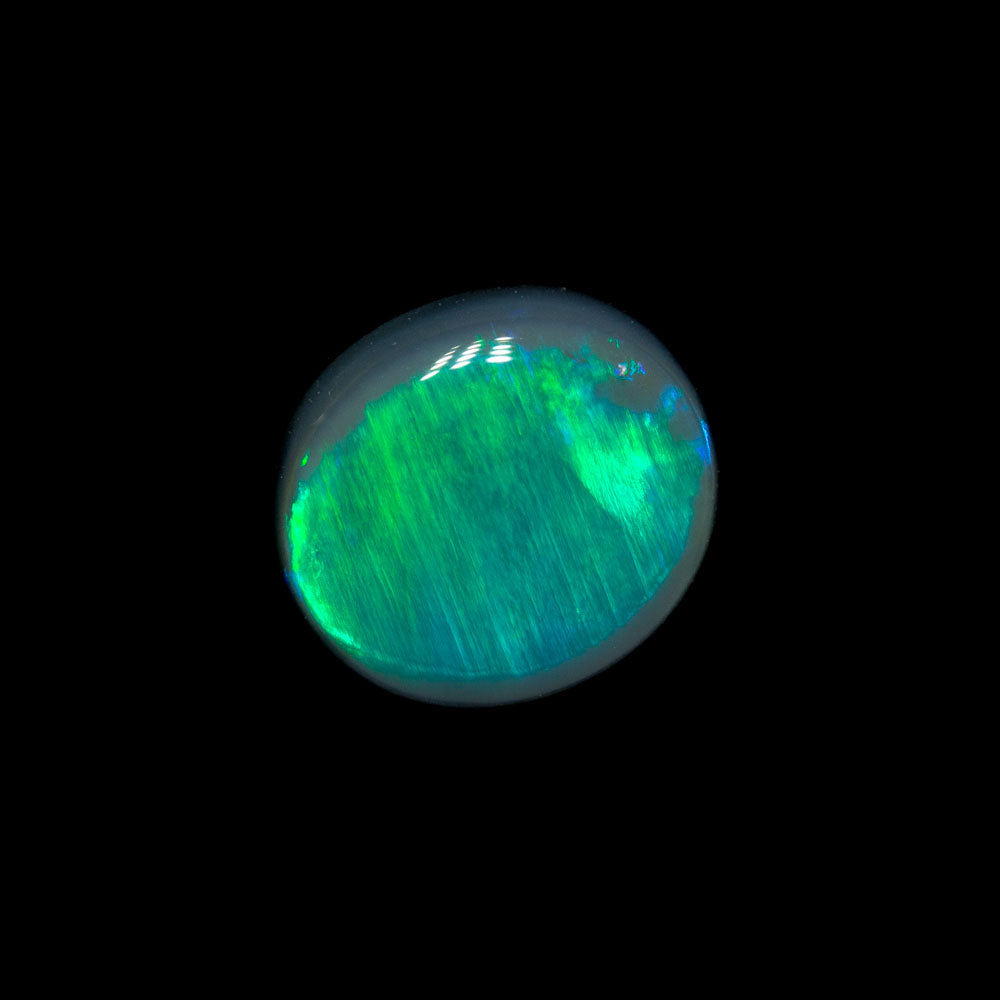1.05 ct black opal 7.4x6.5x3mm