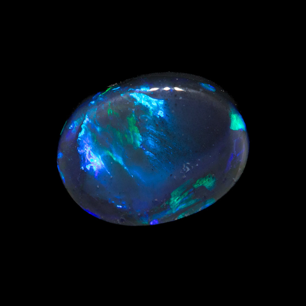 1.05 ct black opal 8.4x6.4x2.9mm
